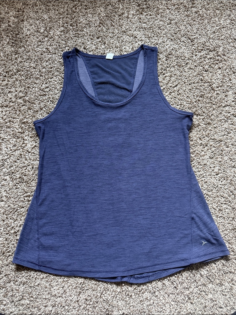 Old Navy Navy Blue Athletic Tank Top